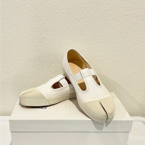 Maison Margiela On The Deck Tabi Mary Jane Sneakers, Size 37 & 38, New in Box